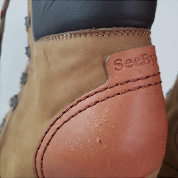 See by Chloé Eileen High-Heel Platform Hiking Booties - Picture 10 of 10